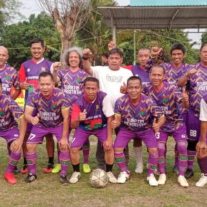 Tingkatkan Silaturahmi, H Maul Gelar Pertandingan Sepak Bola U-40