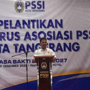 Sachrudin Diharapkan Bangkitkan Sepak Bola Kota Tangerang Kembali Tampil di Ajang Nasional