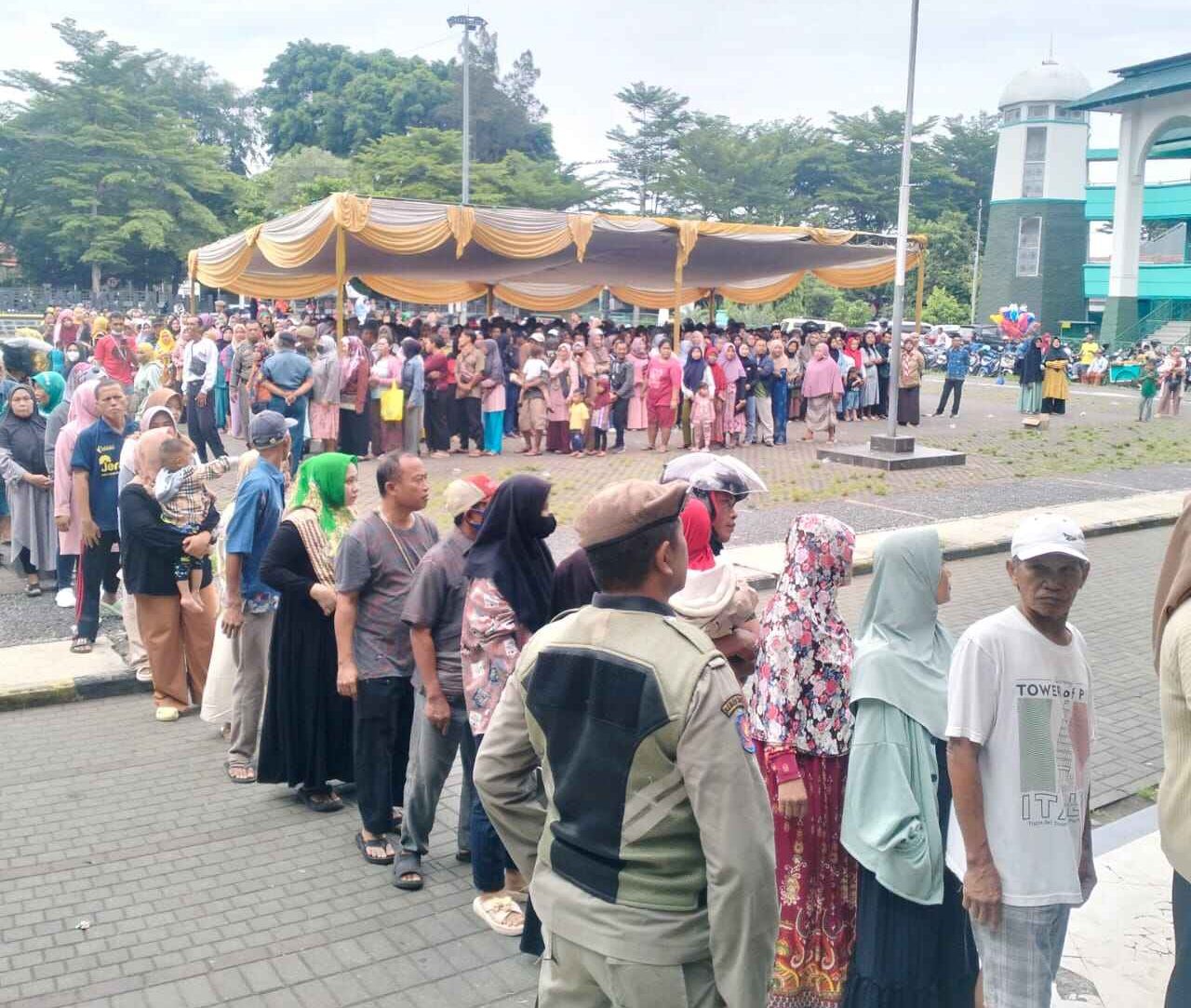 Atasi Lonjakan Harga Beras Pemda Sukabumi Gelar Operasi Pasar