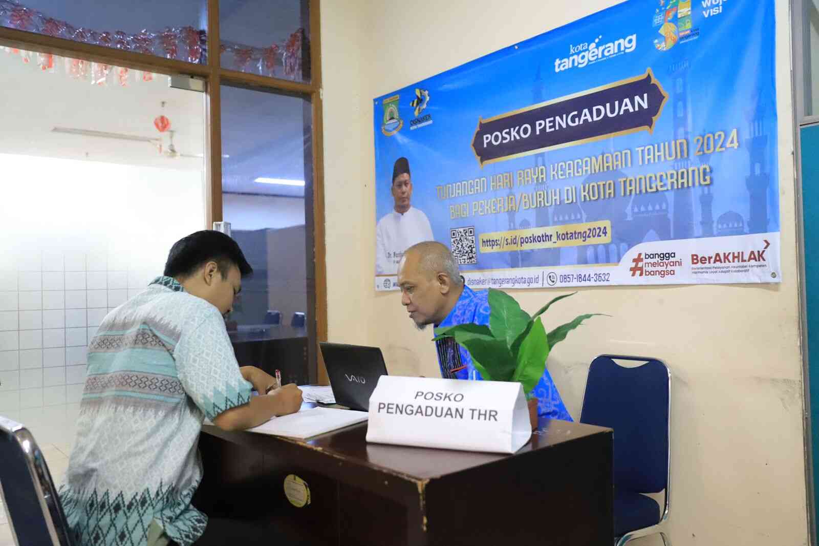 Disnaker Kota Tangerang Buka Posko Pengaduan THR