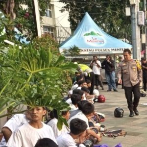 Hendak Tawuran, Ratusan Pelajar di Jakarta Pusat Diamankan Polisi