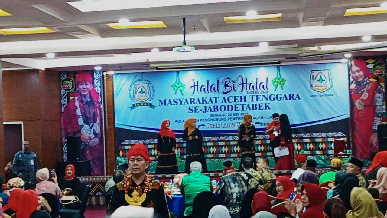 Ribuan Masyarakat Aceh Tenggara Gelar Halal Bi Halal IKMAT 1445 H di Jakarta