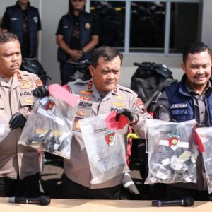 Polda Jateng Gagalkan Sindikat Penyelundupan Motor Lintas Negara, 80 Unit Diamankan!