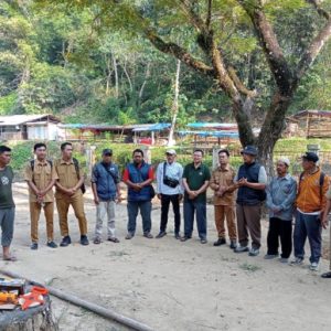 Gunakan Dana Desa, Kades Wangunsari Bangun Sarana Wisata alam Geyser Cipanas