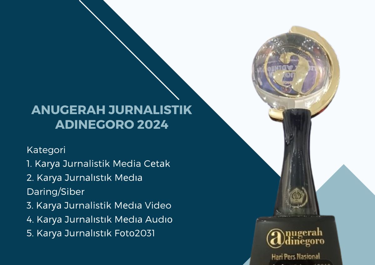 PWI Gelar Lomba Karya Jurnalistik Adinegoro 2024 dengan Hadiah Terbesar di Indonesia