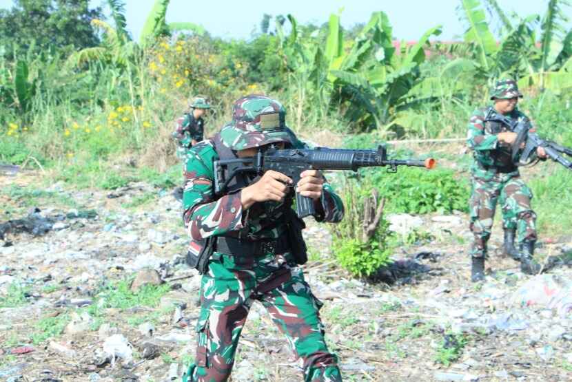 Tingkatkan Kesiapsiagaan Prajurit Hadapi Ancaman, Lanud Husein Sastranegara Gelar Latihan Hanlan