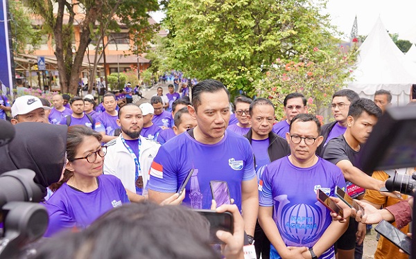 Hadiri Fun Run KAPTI-Agraria, Menteri AHY Ajak Taruna Raih Mimpi Besar dengan Kerja Keras dan Kedisiplinan