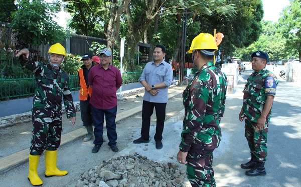 Kolaborasi Lanud Husein Sastranegara dan Pemkot Bandung Tata Jalan Komplek Sukasari1