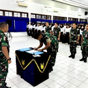 Penandatanganan Pakta Integritas Lanud Husein Sastranegara Pastikan Transparansi Penerimaan Bintara TNI AU A-58 Gelombang II TA 2024