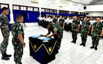 Penandatanganan Pakta Integritas Lanud Husein Sastranegara Pastikan Transparansi Penerimaan Bintara TNI AU A-58 Gelombang II TA 2024