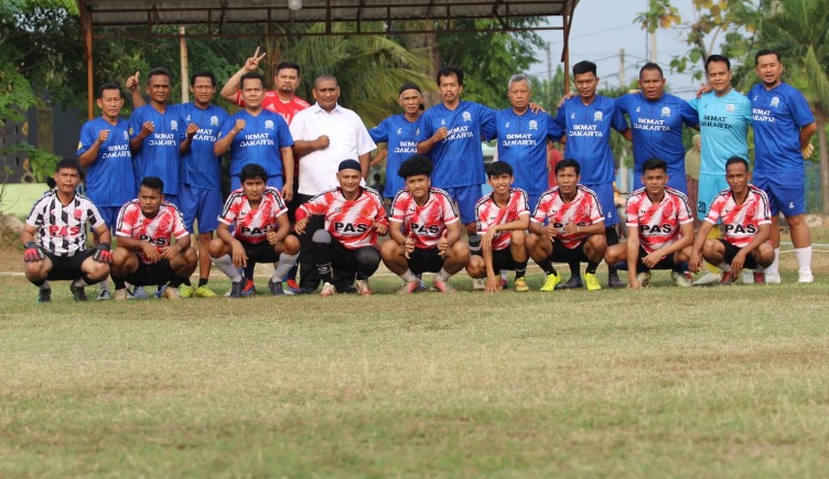 Persiapan Ekspedisi Sepak Bola Aceh Se-Jabodetabek, PAS dan IKMAT Gelar Laga Persahabatan