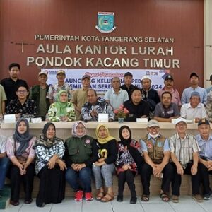 Bawaslu Kota Tangsel Gelar Rapat Peluncuran Kelurahan Peduli Pemilihan Serentak Tahun 2024