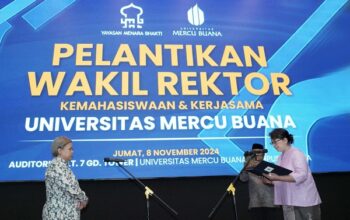 Lantik Wakil Rektor Baru, Universitas Mercu Buana Perkuat Kepemimpinan