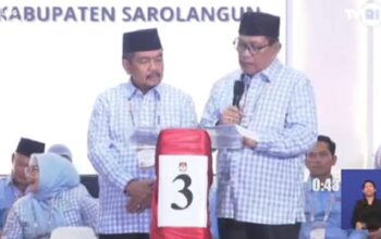 Tantowi - Haris, Calon Bupati dan Wakil Bupati Sarolangun 2024 Dominasi Panggung Debat Publik