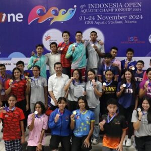 Wamenpora Taufik Hidayat Buka Kejurnas Renang 6th IOAC 2024