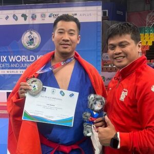 Raih Medali Perak, Atlit Kurash Indonesia kalahkan atlit tuan rumah dalam kejuaraan III World Veterans Kurash Championship