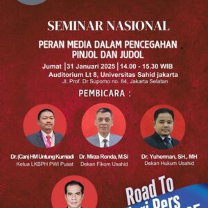 Road to HPN 2025 Kalsel, Panpel Gelar Seminar Pinjol di Universitas Sahid Jakarta