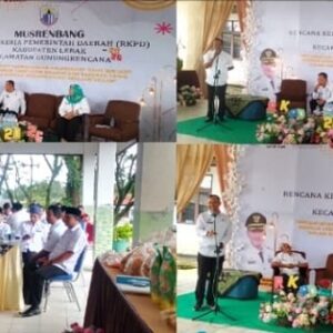 Pemerintah Kecamatan Gunung Kencana Gelar Musrenbang RKPD Kabupaten Lebak Tahun 2026