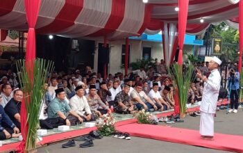 Danramil 01/Menteng Hadiri Buka Puasa Bersama di Mapolsek Metro Menteng