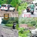 Pemkab Lebak Buta dan Tuli, Warga Kesal Jalan Raya Cirinten Bojongmanik Rusak Parah