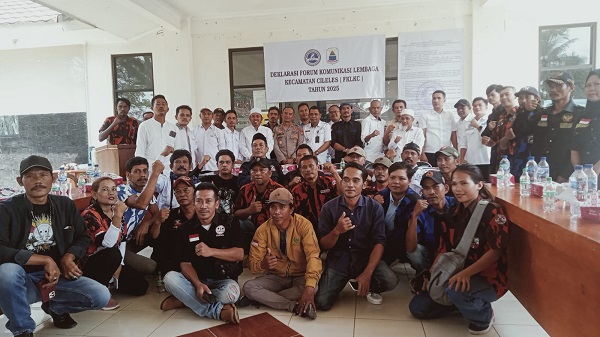Forum Komunikasi Lembaga Kecamatan Cileles Resmi di Deklarasikan
