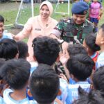 Bangun Semangat Generasi Muda, Danlanud Husein Sastranegara Motivasi Siswa SSB Angkasa