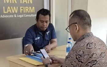 Ketua Dewan Pakar PWI Pusat Sayid Iskandarsyah, Sambangi Mr Tan Law Firm, Konsultasi Dugaan Tindak Pidana