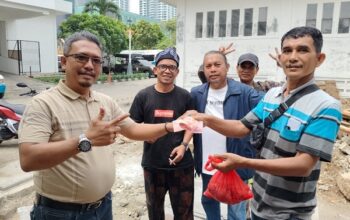 Rayakan Hari Raya Idul Adha, PWI Pokja Wali Kota Jakbar Potong 3 Kambing