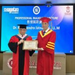 Jamdatun Terima Gelar Profesor Honoris Causa dari Fujian Polytechnic Normal University
