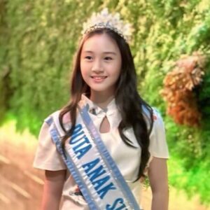 Vania Elizabeth Filberta, Duta Anak Sumatera Selatan 2024, siap berlaga di ajang nasional 2025 di Jakarta