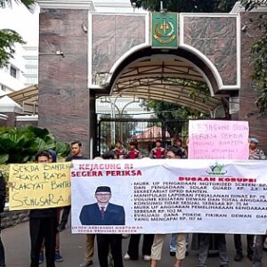 Nilai Kinerja Kejagung RI Lamban, Forum Solidaritas Mahasiswa Banten lakukan Aksi Jilid III
