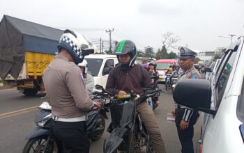 Hari Pertama Ops Patuh Maung 2025, Ditlantas Polda Banten Lakukan Teguran, Himbauan Hingga Tilang