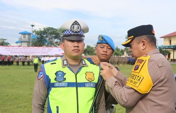 Polresta Deli Serdang Laksanakan Apel Gelar Pasukan Operasi Patuh Toba 2025, Tegaskan Komitmen Tertib Berlalu Lintas dan Keselamatan Masyarakat