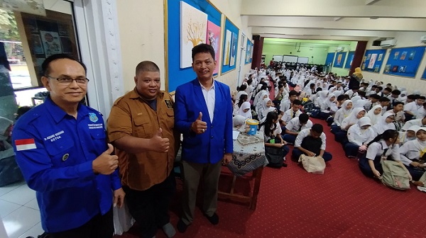 Di Awali di SMAN 53 Jakarta Timur, AMKI Bersama GPIB Siap Bawa Siswa Berprestasi Go Internasional