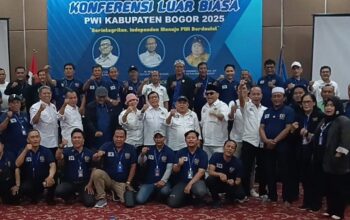 PWI Kabupaten Bogor Tunjukkan Soliditas Organisasi, M Nurofik Ditetapkan Secara Aklamasi