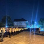 Polres Blora Gelar Apel Pengamanan Pengesahan Warga Baru PSHT Ngawen