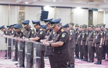 Jaksa Agung Lantik 34 Pejabat Eselon II,Harli Siregar Jadi Kajati Sumut