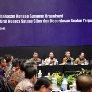 Rapat Koordinasi, Kemenko Polkam Dorong Pembentukan Satgas Nasional Keamanan Siber dan Kecerdasan Artifisial Terpadu