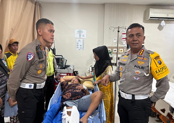 Bernarasi Hoaks, Insiden Tabrakan Nenek Pejalan Kaki Tidak Ada Aksi Ugal-ugalan