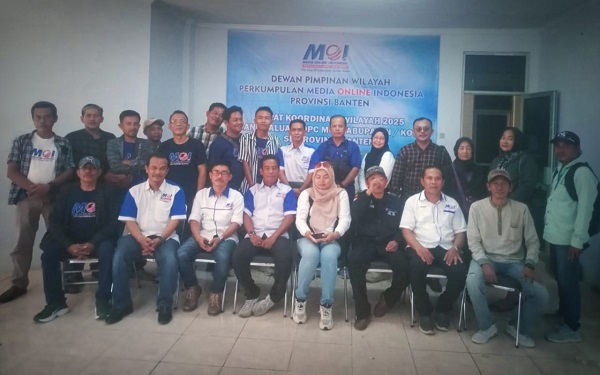 Perkuat Sinergi dan Silaturahmi, MOI Banten Gelar Rapat Koordinasi dan Evaluasi DPC se-Provinsi