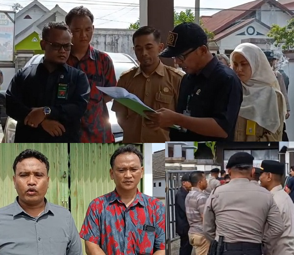 Gugatan Wanprestasi Sugeng Dikabulkan PN Sarolangun, Rumah dan Tanah Mantan Ketua DPRD Sarolangun Dilakukan Konstatering