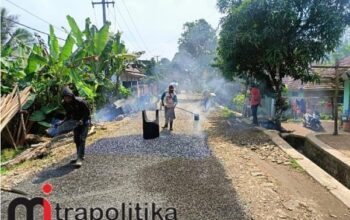 Pemerintah Desa Datarcae Kecamatan Cirinten Tingkatkan Pembangunan Ruas Jalan Desa Dengan Anggaran Dana Desa