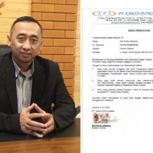Dwi Purbo Istiyarno membantah penyerahan dana ke Kejari Cianjur