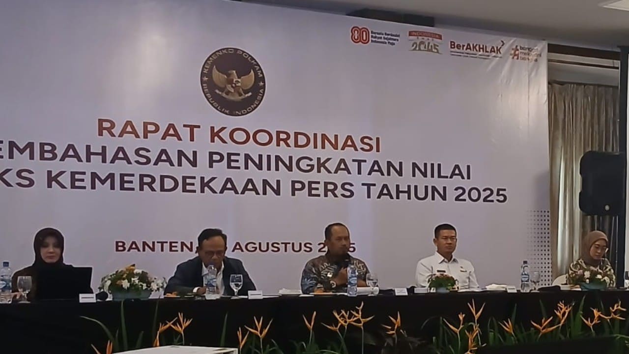 Indeks Kebebasan Pers Banten 2024 masuk 10 besar nasional