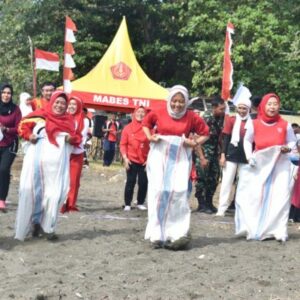 Lomba tradisional HUT RI ke-80 di Lanud Leo Wattimena Morotai