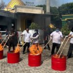 Kejari Jaksel Musnahkan Berbagai Jenis Barang Bukti, Di antaranya Narkoba