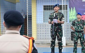Komandan Lanud Husein membuka LDKPD SMK Angkasa di Bandung