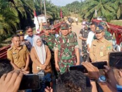 Jembatan Bailey Langkat Dibangun TNI dan PTPN IV PalmCo, Akses Tiga Desa Kembali Normal