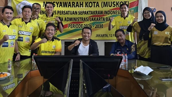 Muskot PSTI Jakarta Barat menetapkan Dr. Diding Wahyudin sebagai Ketua Umum 2026–2030