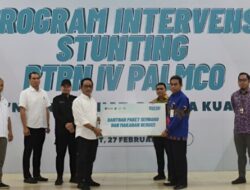 Stunting Kaltim 22,2 Persen, PTPN IV PalmCo Perkuat Program Gizi dan Sanitasi di Paser